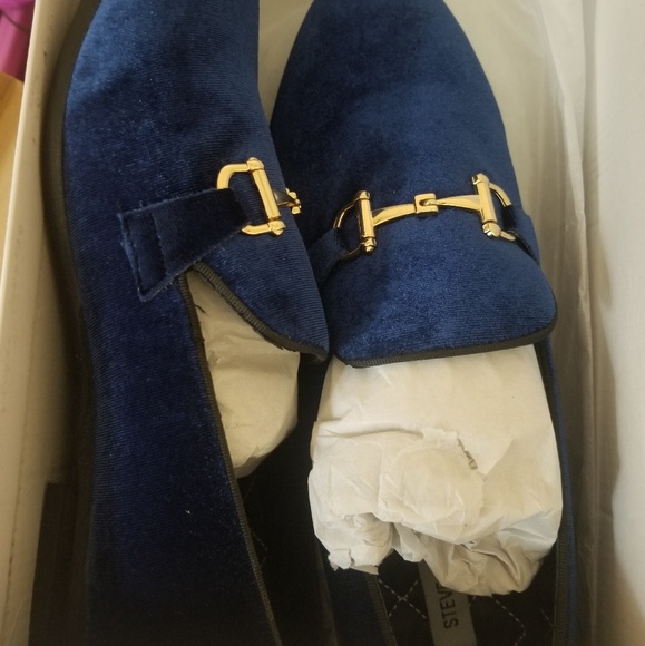 steve madden blue shoes